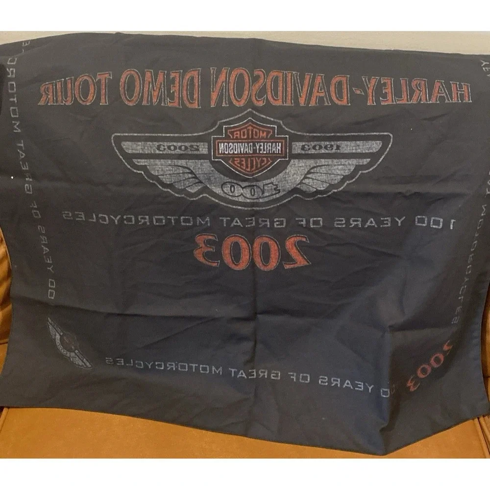 Harley Davidson Demo Tour 2003 Bandana 100 Years of Great Motorcycles NWOT 27